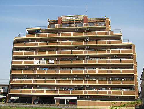 シャトレ愛松甚目寺 大規模修繕工事の着工前