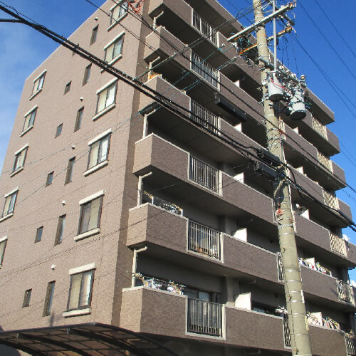 ソシエート西中島 大規模修繕工事の着工前