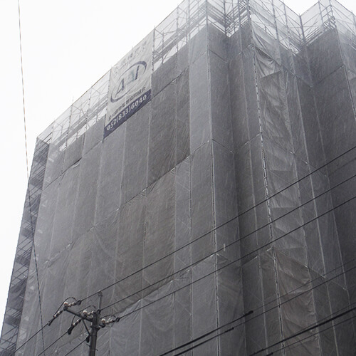 グレイス大曽根 大規模修繕工事中