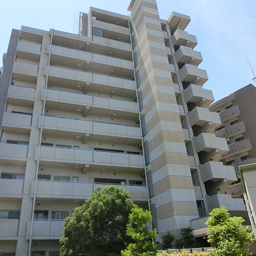 日進香久山杜の街住宅 大規模修繕工事の着工前