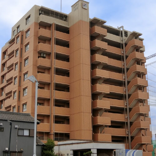 ロフティ稲沢 II 大規模修繕工事の着工前