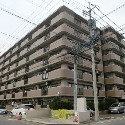 サンハウス中郷 大規模修繕工事の着工前