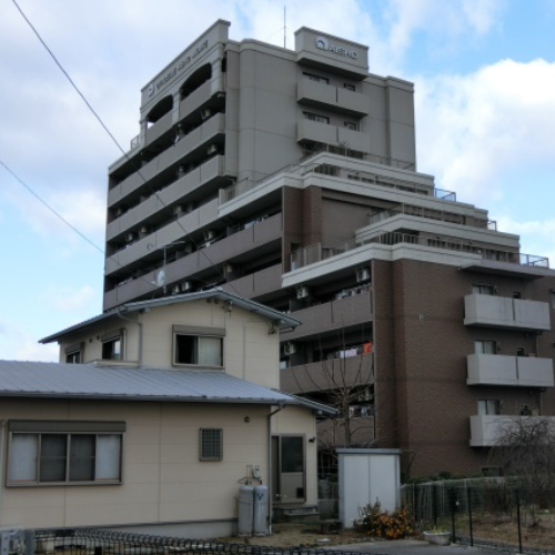 シャトレ愛松赤池 大規模修繕工事の着工前