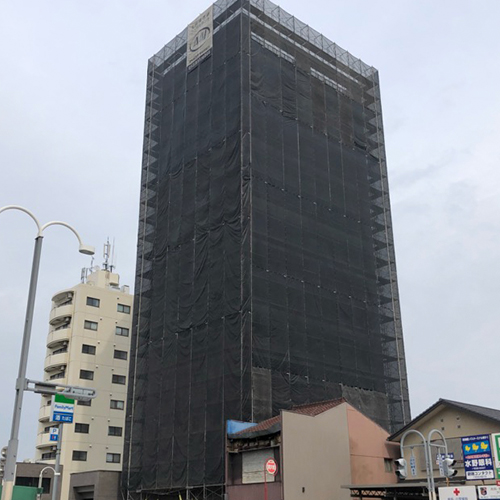 ロイヤルデュオ桜台 大規模修繕工事中