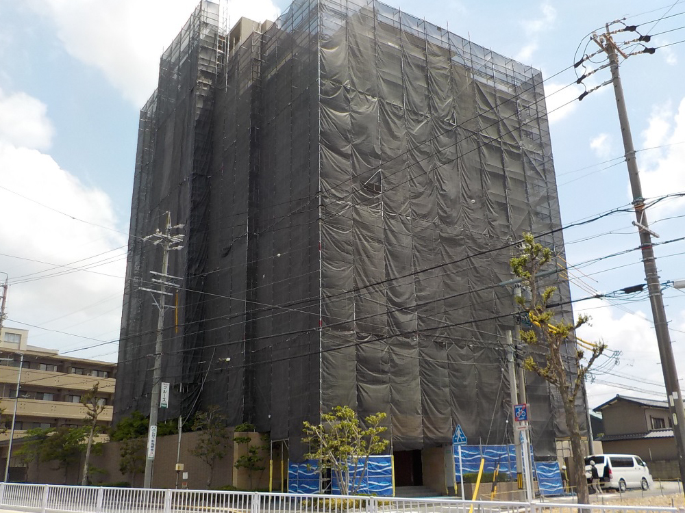 メイツ清水ヶ岡 大規模修繕工事の着工前