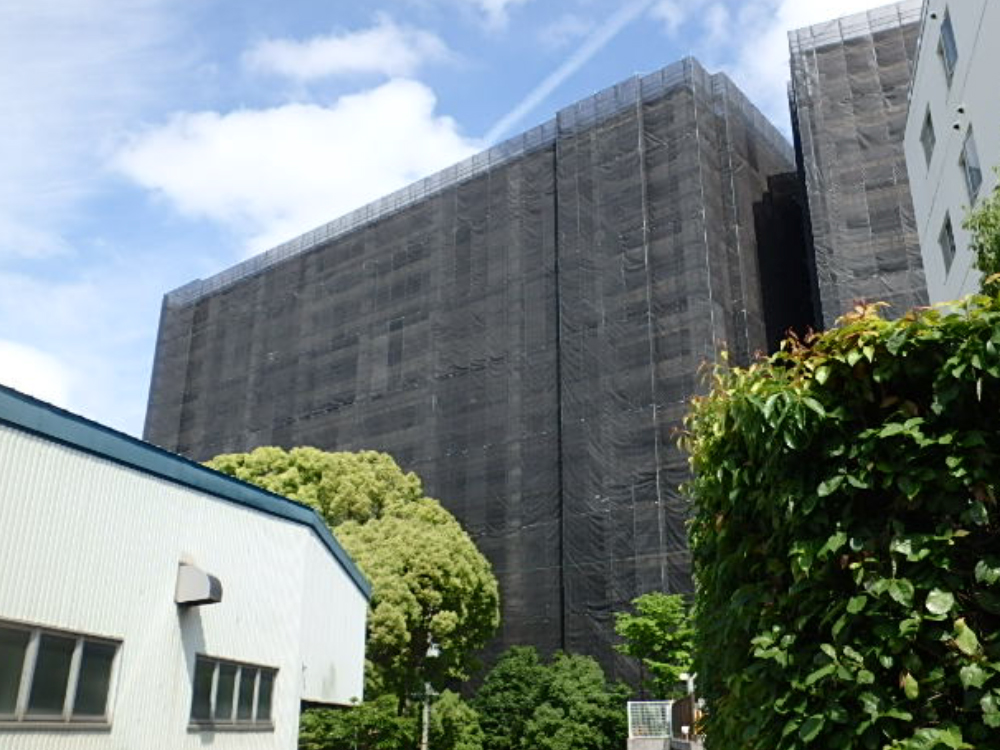 プレシアスシティ　ザ・シーズンズ 大規模修繕工事の着工前