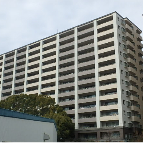 プレシアスシティ　ザ・シーズンズ 大規模修繕工事の着工前