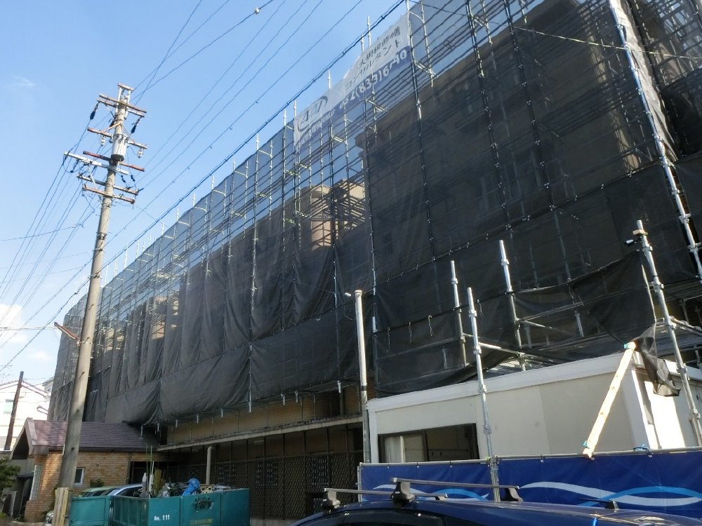 エスポア惟信 大規模修繕工事の着工前