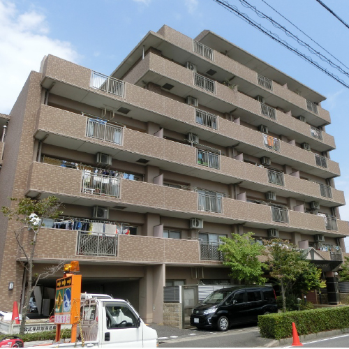 フォレスト白子 II 大規模修繕工事の着工前