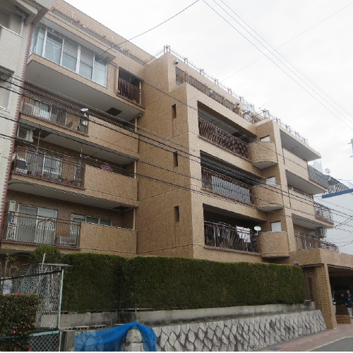 三旺マンション第3植田 大規模修繕工事の着工前