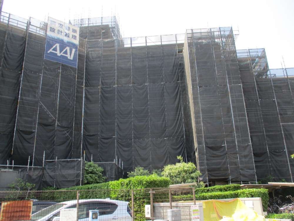 プリンスハイツ鳥居松 大規模修繕工事の完成後