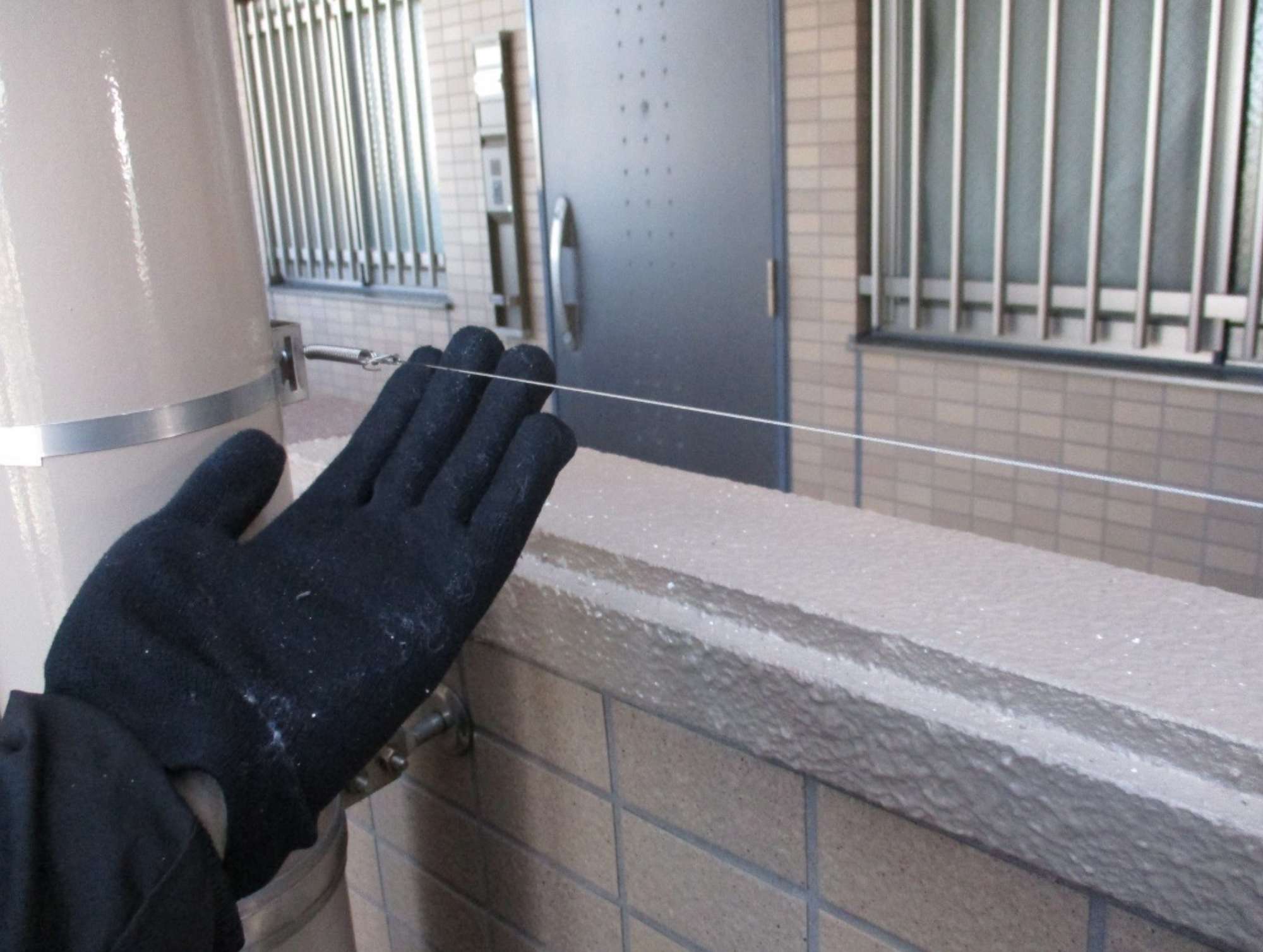 Vigoaisho常滑 イメージアップ工事後（工事概要：ハト除け）工事前