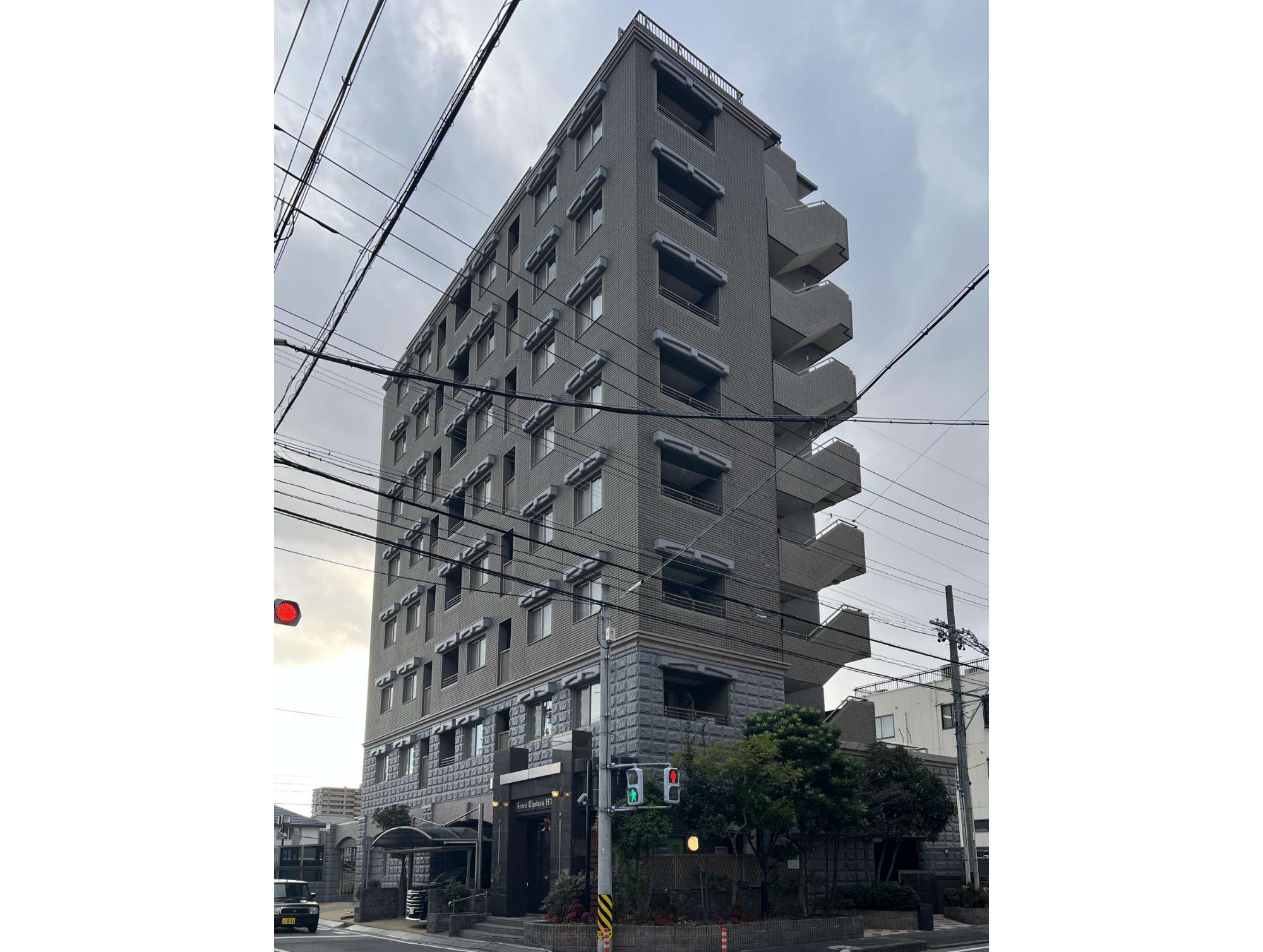 グリーンシャトーＨＴ 大規模修繕工事の工事中